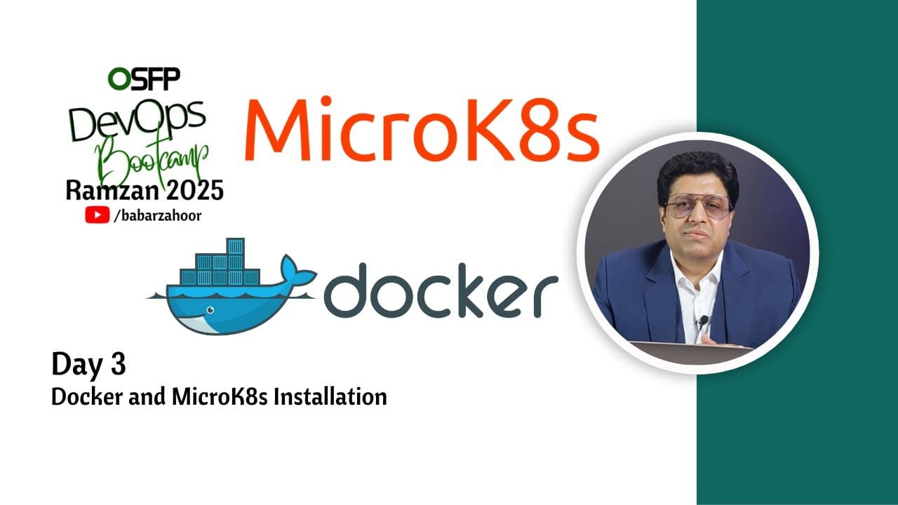 Day 3: Docker, Docker Compose, and MicroK8s Installation on Ubuntu 22.04