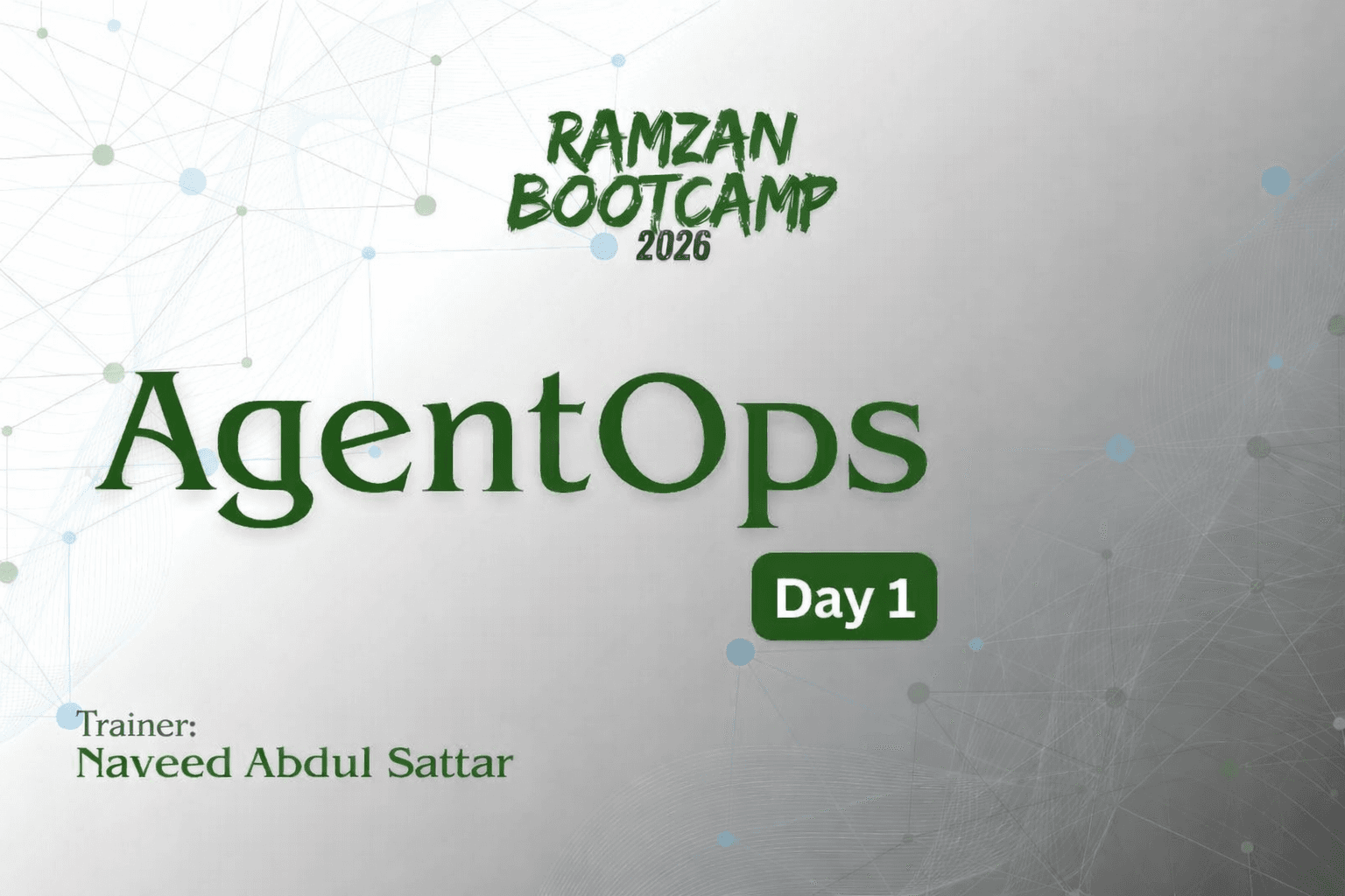 🤖 From Chatbots to AI Agents — Understanding the Agent Era (Lecture 1 Notes)